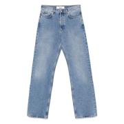 Klassieke Jeans Met Rechte Snit Séfr , Blue , Heren