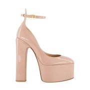 Rose Cannelle Platform Pumps Valentino Garavani , Pink , Dames