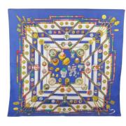 Pre-owned Silk scarves Hermès Vintage , Multicolor , Dames