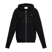 Hoodie Ami Paris , Black , Heren