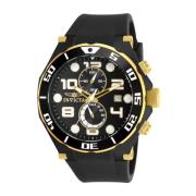 Pro Diver Quartz Horloge - Zwarte Wijzerplaat Invicta Watches , Black ...