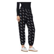 Fering logo sweatpants, zwart Bizuu , Black , Dames