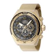 Racing Quartz Horloge - Zwarte Wijzerplaat Invicta Watches , Yellow , ...