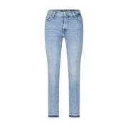 Slim-Fit Enkel Jeans 7 For All Mankind , Blue , Dames