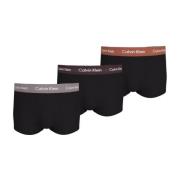 Katoenen Stretch Boxers Pak Calvin Klein , Black , Heren