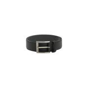 Leren riem met klassiek ontwerp Hugo Boss , Black , Heren