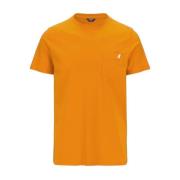 Polo Shirt Collectie K-Way , Orange , Heren