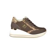 Bruine Polyester Sneaker Laura Biagiotti , Brown , Dames