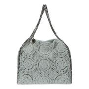 Katoenen Gehaakte Kleine Tote Handtas Stella McCartney , Gray , Dames