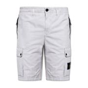 Logo shorts Stone Island , Gray , Heren