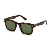 Stijlvolle zonnebril voor modeliefhebbers Tom Ford , Brown , Unisex