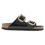 Klassieke Big Buckle Sandaal Birkenstock , Black , Dames