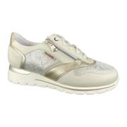 Casual Sneakers voor Iedereen Mephisto , Beige , Dames