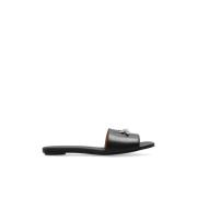 Leren slippers Alexander McQueen , Black , Dames