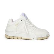 Witte Sneakers met Gouden Logo Axel Arigato , White , Dames