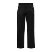 Broek met logo-vormige applicatie Adidas Originals , Black , Heren