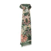 Kasjmier en Zijden Paisley Sjaal Etro , Multicolor , Dames