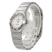 Pre-owned Fabric watches Omega Vintage , White , Dames