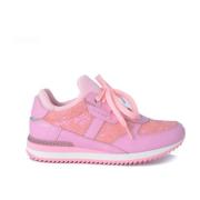 Gekantelde Nigeria Sneakers voor Vrouwen Dolce & Gabbana , Pink , Dame...