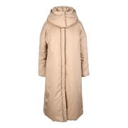 Lichtgewicht Nylon Puffer Jas Herno , Beige , Dames