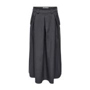 Grijze Blend Rok Herfst/Winter Collectie Only , Gray , Dames