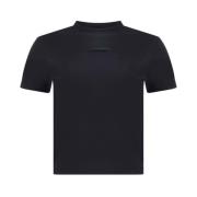 Monogram Patch Katoenen T-Shirt Jacquemus , Black , Dames