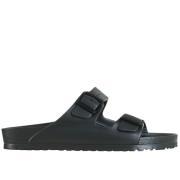 Metallic EVA Slippers Birkenstock , Black , Heren