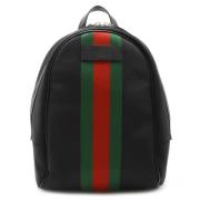 Pre-owned Canvas backpacks Gucci Vintage , Black , Dames