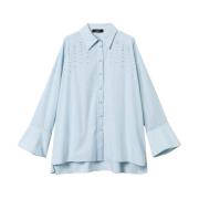 Stijlvolle Shirt Set Twinset , Blue , Dames