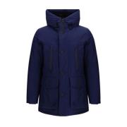 Arctische Parka Jas met Meerdere Zakken Woolrich , Blue , Heren