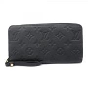 Pre-owned Fabric wallets Louis Vuitton Vintage , Black , Dames