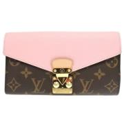 Pre-owned Canvas wallets Louis Vuitton Vintage , Brown , Dames