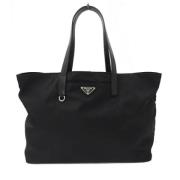 Pre-owned Nylon shoulder-bags Prada Vintage , Black , Dames