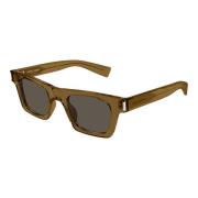 Zonnebril Saint Laurent , Brown , Unisex