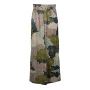 Groene Camo Cargo Pyjama Off White , Multicolor , Dames