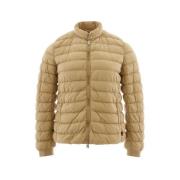 Vibrerende Heren Outdoor Jas Beige Woolrich , Beige , Heren