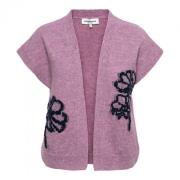 Zachte gebreide cardigan &Co Woman , Purple , Dames