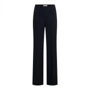 Navy Celeste Slim Broek &Co Woman , Blue , Dames