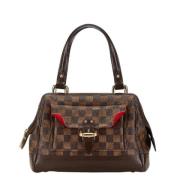 Pre-owned Canvas handbags Louis Vuitton Vintage , Brown , Dames