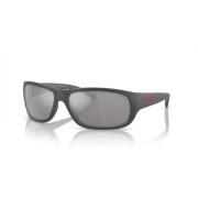 Moderne Ultra-Omsluitende Zonnebril Arnette , Gray , Unisex