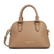 Ritssluiting Halve Maan Tas Sierra Jia Lancaster , Beige , Dames