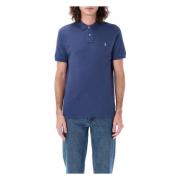 Iconisch Mesh Polo Shirt Polo Ralph Lauren , Blue , Heren