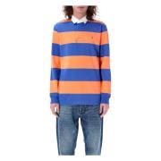 Lange Mouw Rugby Polo Shirt Polo Ralph Lauren , Multicolor , Heren