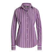 Overhemden in meerdere kleuren Ralph Lauren , Purple , Dames