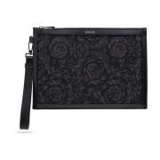 Handtas Versace , Black , Heren