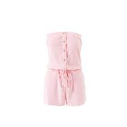 Rose Terry Playsuit met Bandeau Design Melissa Odabash , Pink , Dames