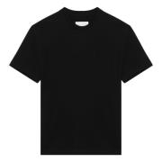 Korte mouwen ronde hals T-shirt Jil Sander , Black , Heren