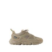 Beige Leren Satelliet Sneakers Axel Arigato , Beige , Heren