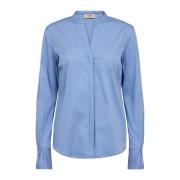 Klassieke Shirt Lichtblauw MOS Mosh , Blue , Dames