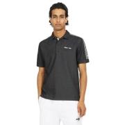 Zwart Katoenen Poloshirt met Logo La Martina , Black , Heren